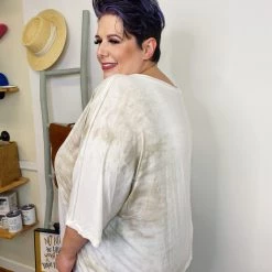 Iris & Rainbow Boutique #K984 Caramel Drizzle POL Top New Arrivals