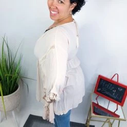 Iris & Rainbow Boutique #M739 Natural To The Core Kimono