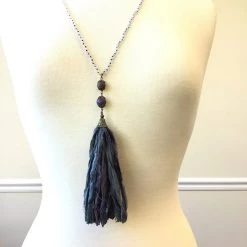Iris & Rainbow Boutique New Arrivals Gypsy Tassel Beaded Necklace