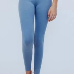 Iris & Rainbow Boutique #C181 Soft & Comfy Leggings (Blue)