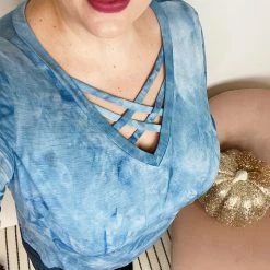 Iris & Rainbow Boutique #K981 Glittering Morning Sky Feelings 3/4 Sleeves Top New Arrivals 13 Iris & Rainbow Boutique #K981 Glittering Morning Sky Feelings 3/4 Sleeves Top New Arrivals