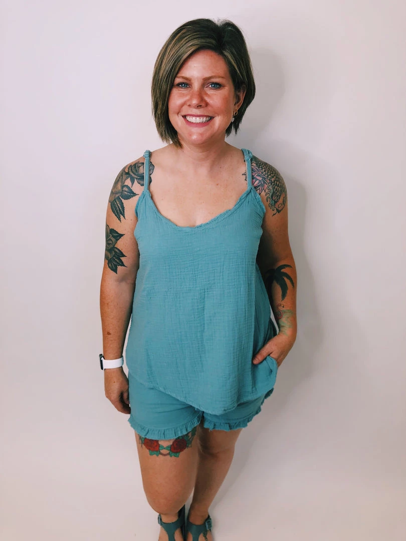 Iris & Rainbow Boutique #K310 Drifting In The Blue Sea Top 3 Iris & Rainbow Boutique #K310 Drifting In The Blue Sea Top