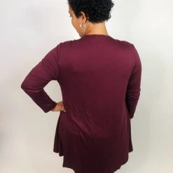 Iris & Rainbow Boutique #K673 The Lights Of The Night Sky Cardigan(Dark Plum) New Arrivals