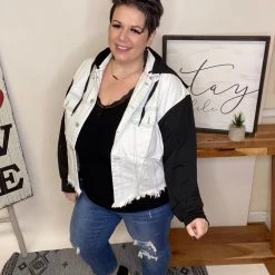 Iris & Rainbow Boutique #L545 Live In The Moment Denim Jacket (Black) New Arrivals 16 Iris & Rainbow Boutique #L545 Live In The Moment Denim Jacket (Black) New Arrivals