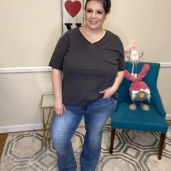 Iris & Rainbow Boutique #H983 My Everything Flair Judy Blue Jeans New Arrivals