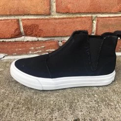 Iris & Rainbow Boutique #D22 Frankie's Black High Top Shoes