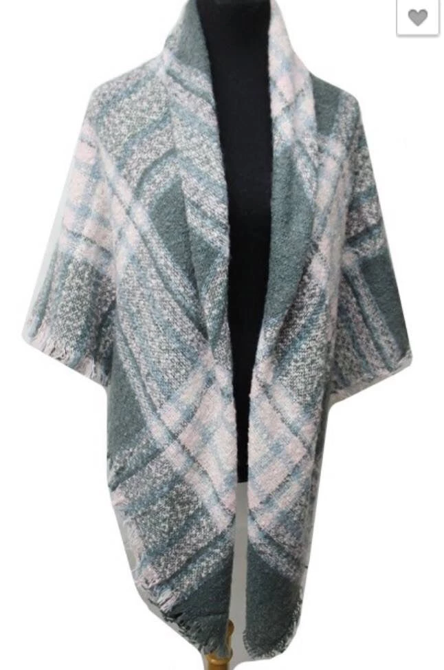 Iris & Rainbow Boutique #E53 Blanket Scarfs 5 Iris & Rainbow Boutique #E53 Blanket Scarfs