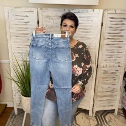 Iris & Rainbow Boutique New Arrivals #K753 Don't Be Shy Judy Blue Skinny Jeans