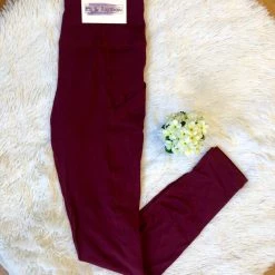 Iris & Rainbow Boutique #C917 Wine And Dine Leggings