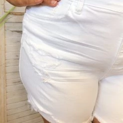 Iris & Rainbow Boutique #K177 Reminiscing Rose Gold Judy Blue Shorts New Arrivals