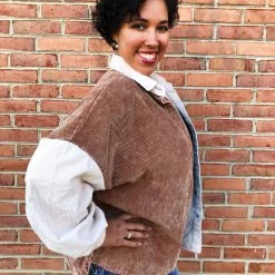 Iris & Rainbow Boutique #L330 Playing With Fire POL Shacket New Arrivals