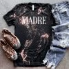 Iris & Rainbow Boutique #J963 Madre Bleached Tee