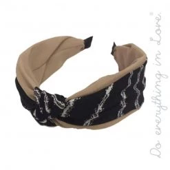 Iris & Rainbow Boutique New Arrivals #98 Two Tone Knotted Headband