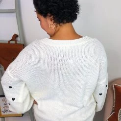 Iris & Rainbow Boutique New Arrivals #L220 Forever Yours Sweater