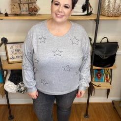 Iris & Rainbow Boutique #E72 Shoot For The Stars Lounge Top New Arrivals