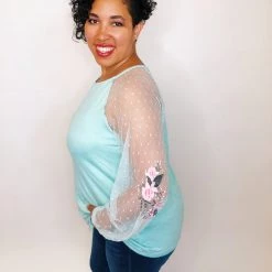 Iris & Rainbow Boutique #K236 Pastel Bouquet Top