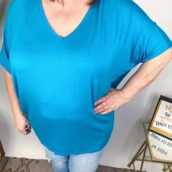 Iris & Rainbow Boutique #M618 My Dolman Back Lace (Peacock) New Arrivals