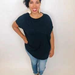 Iris & Rainbow Boutique New Arrivals #K190 Complicate Me Top (BLACK)