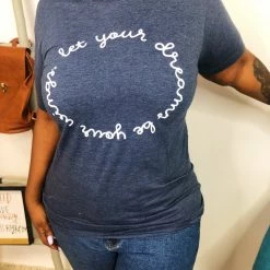 Iris & Rainbow Boutique #K870 Let Your Dreams Be Your Wings Tee 7 Iris & Rainbow Boutique #K870 Let Your Dreams Be Your Wings Tee