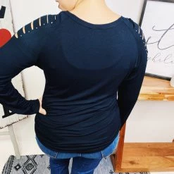 Iris & Rainbow Boutique #L923 Wherever I Go Top New Arrivals