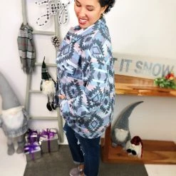 Iris & Rainbow Boutique New Arrivals #L826 Work Of Art Shacket