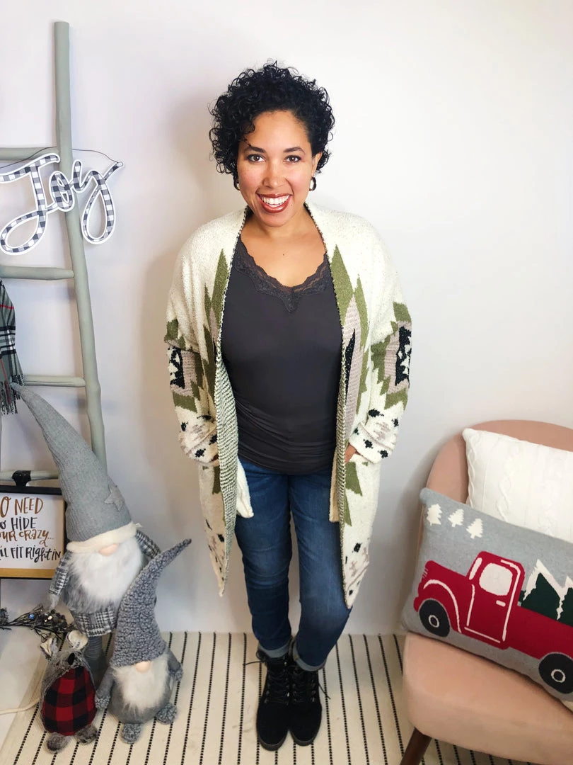 Iris & Rainbow Boutique New Arrivals #L812 The Winter Masterpiece Cardigan 3 Iris & Rainbow Boutique New Arrivals #L812 The Winter Masterpiece Cardigan