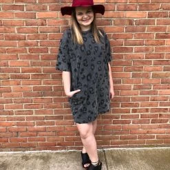 Iris & Rainbow Boutique #A62 Wild Ideas Tunic Tee Dress New Arrivals