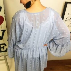 Iris & Rainbow Boutique #M165 Heat Waves Kimono