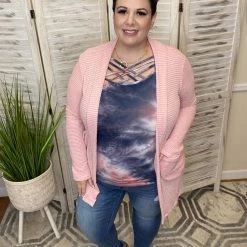 Iris & Rainbow Boutique New Arrivals #K29 Levitating Criss Cross Tie Dye Top