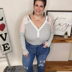 Iris & Rainbow Boutique #L450 The Look Of Love Bodysuit (White)