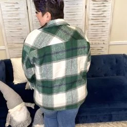 Iris & Rainbow Boutique #K633 Emerald Lakes Shacket New Arrivals