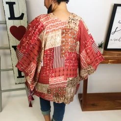Iris & Rainbow Boutique #M167 One Right Now Kimono (Rose Taupe) 12 Iris & Rainbow Boutique #M167 One Right Now Kimono (Rose Taupe)