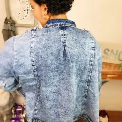 Iris & Rainbow Boutique #L822 Gone West Denim Jacket New Arrivals 11 Iris & Rainbow Boutique #L822 Gone West Denim Jacket New Arrivals