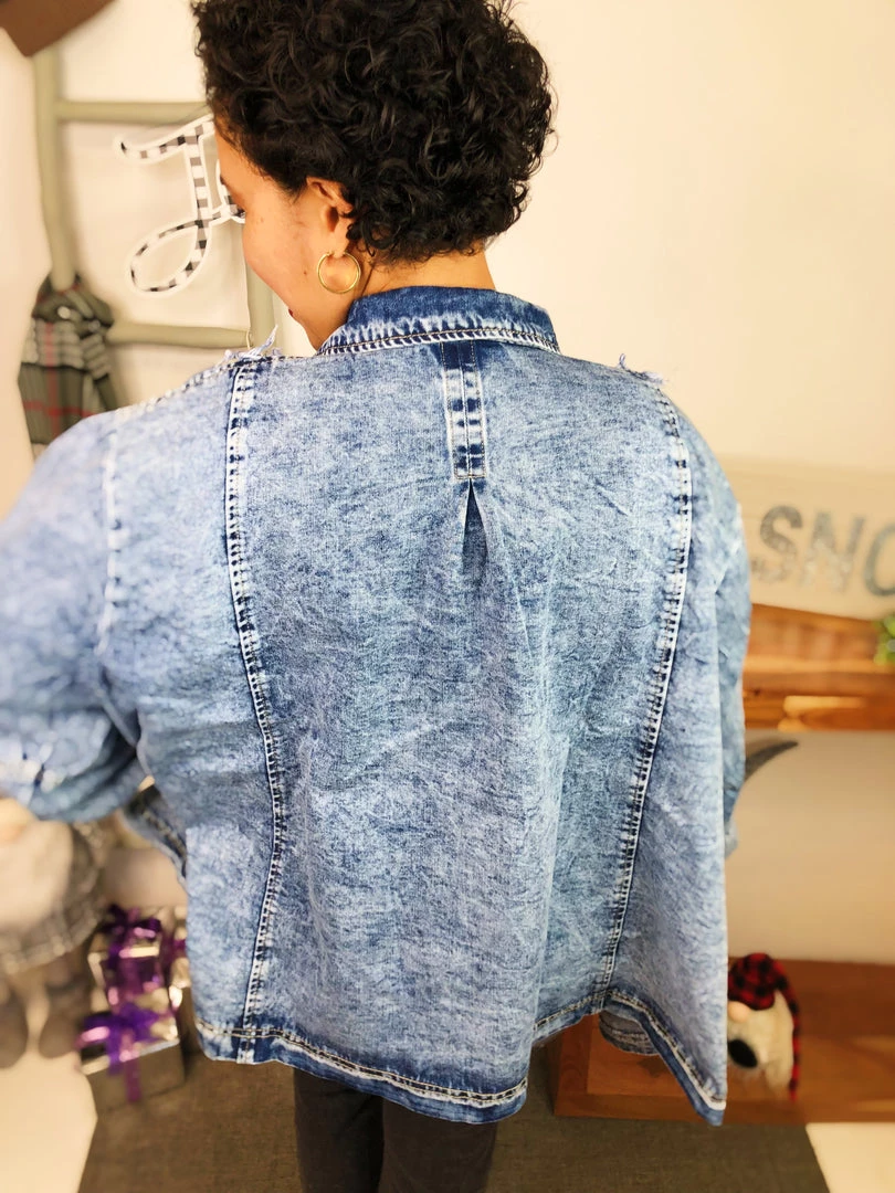 Iris & Rainbow Boutique #L822 Gone West Denim Jacket New Arrivals 7 Iris & Rainbow Boutique #L822 Gone West Denim Jacket New Arrivals