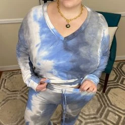 Iris & Rainbow Boutique #H675 Tory Tie Dye Two Piece Set