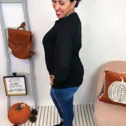 Iris & Rainbow Boutique New Arrivals #K955 Mesmerized In This Dolman Top