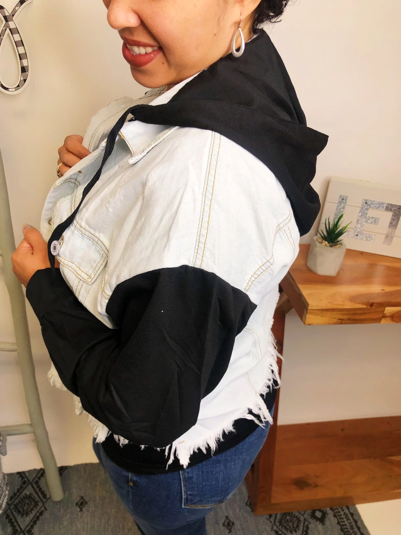 Iris & Rainbow Boutique #L545 Live In The Moment Denim Jacket (Black) New Arrivals 11 Iris & Rainbow Boutique #L545 Live In The Moment Denim Jacket (Black) New Arrivals