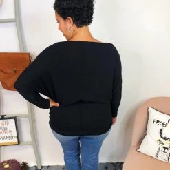 Iris & Rainbow Boutique #K784 Hanging On To My Love Dolman Top New Arrivals