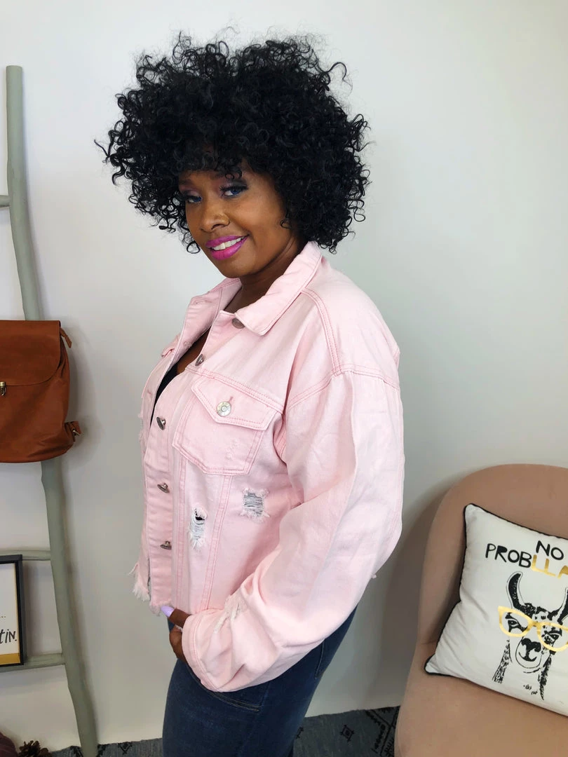 Iris & Rainbow Boutique New Arrivals #K805 Sweet Rose And Distressed POL Jacket 5 Iris & Rainbow Boutique New Arrivals #K805 Sweet Rose And Distressed POL Jacket