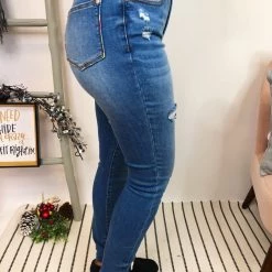 Iris & Rainbow Boutique New Arrivals #L263 Light Up The Night Judy Blue Skinny Jeans