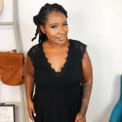 Iris & Rainbow Boutique New Arrivals #K832 Forever My Lace POL Top