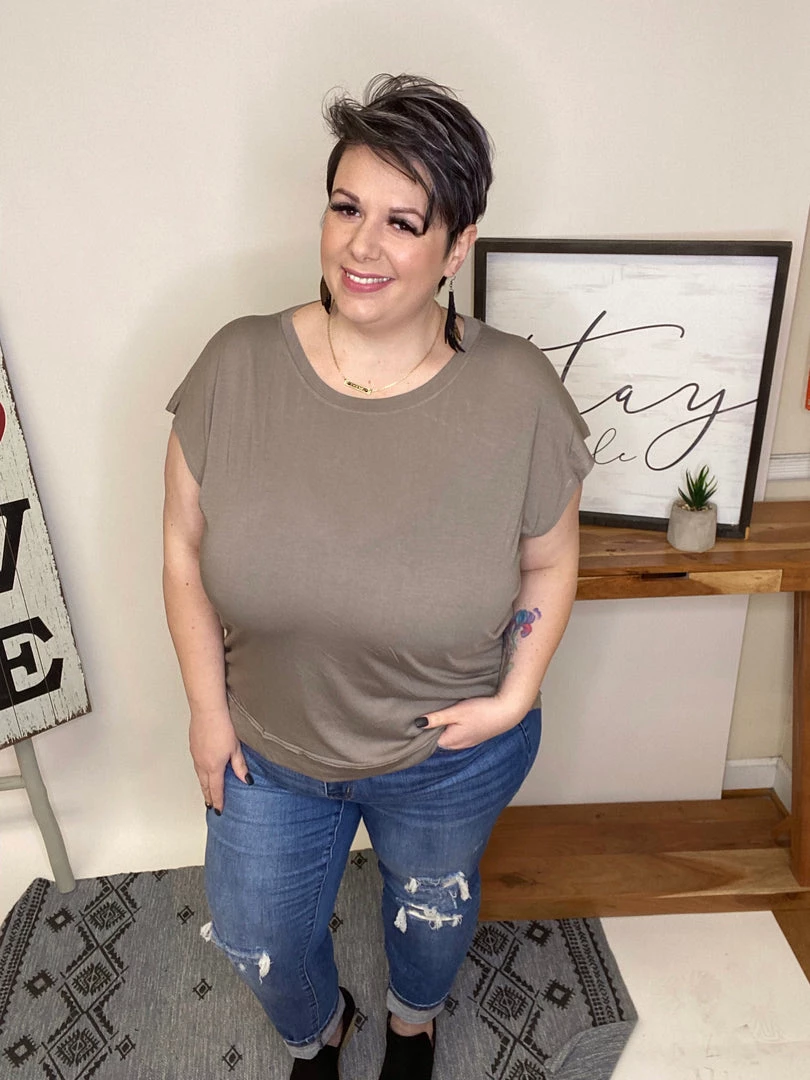 Iris & Rainbow Boutique New Arrivals #L577 Teenager Dream Top (Heather) 4 Iris & Rainbow Boutique New Arrivals #L577 Teenager Dream Top (Heather)