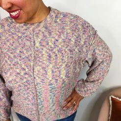 Iris & Rainbow Boutique #L218 Rainbow Splatter Sweater 14 Iris & Rainbow Boutique #L218 Rainbow Splatter Sweater