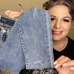 Iris & Rainbow Boutique New Arrivals #J462 A Glimpse Of The Future Judy Blue Jeans