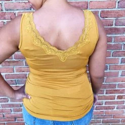 Iris & Rainbow Boutique New Arrivals #L298 Dreamy Reversible Tank (Gold)