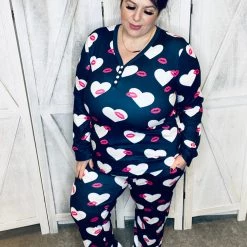 Iris & Rainbow Boutique #L864 Chemical Hearts Pajamas New Arrivals