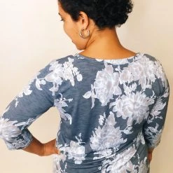 Iris & Rainbow Boutique #K557 Bloom Under The Moonlight Top