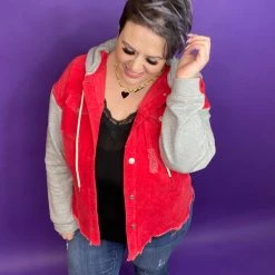 Iris & Rainbow Boutique #M224 Wonderland Corduroy Jacket