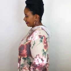 Iris & Rainbow Boutique New Arrivals #K648 Hawaiian Hush Babydoll Top (TAUPE/MAUVE) 11 Iris & Rainbow Boutique New Arrivals #K648 Hawaiian Hush Babydoll Top (TAUPE/MAUVE)