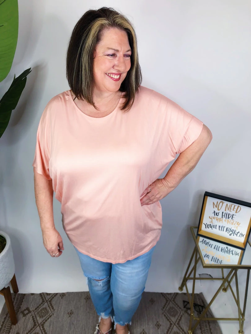 Iris & Rainbow Boutique #M621 Show My Cut Out Top (Pink Blush) New Arrivals 4 Iris & Rainbow Boutique #M621 Show My Cut Out Top (Pink Blush) New Arrivals